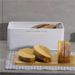 Bamboo Bread Bin with Lid - Kitchen Countertop