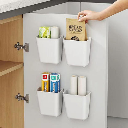 Wall Storage Box Set Adhesive 15x11x6cm
