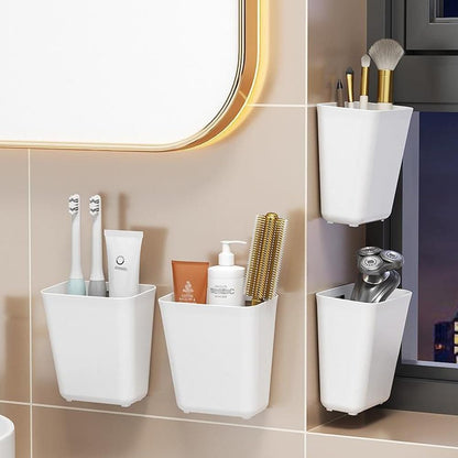 Wall Storage Box Set Adhesive 15x11x6cm