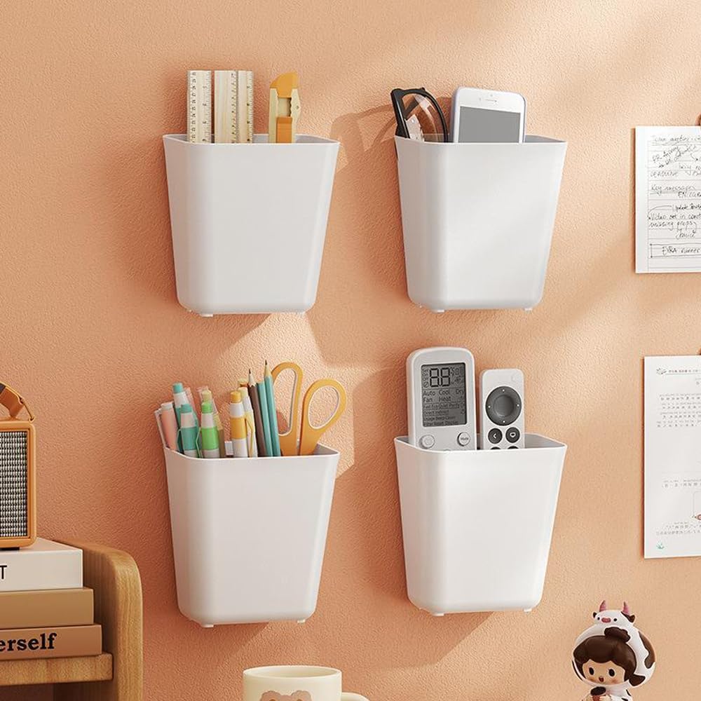 Wall Storage Box Set Adhesive 15x11x6cm