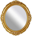 Oval Antique Vintage Hanging Wall Mirror for Bedroom