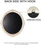 Oval Antique Vintage Hanging Wall Mirror for Bedroom