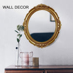 Oval Antique Vintage Hanging Wall Mirror for Bedroom