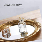 Oval Antique Vintage Hanging Wall Mirror for Bedroom