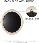 Oval Antique Vintage Hanging Wall Mirror for Bedroom and Livingroom