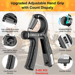 2 Pack Adjustable Hand Grip Strengthener For Hand Grip Strength