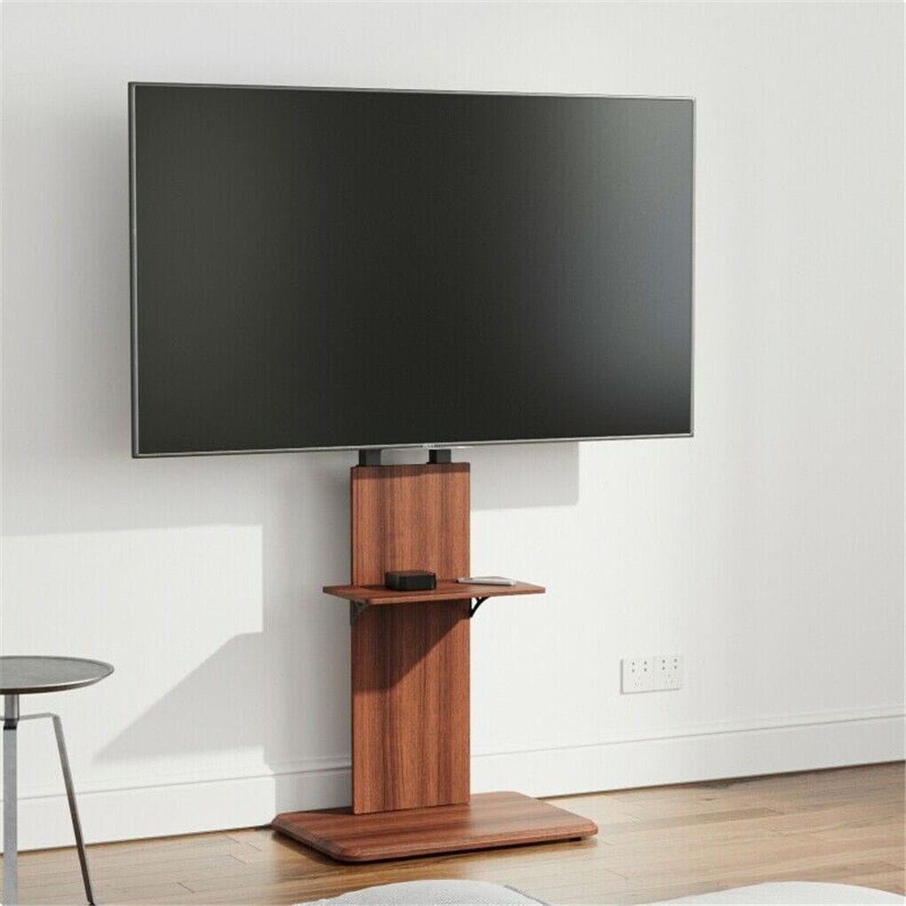 Adjustable Tv Floor Stand Black 600x400cm