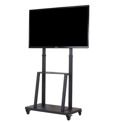 Rolling TV Stand With Adjustable Mount 62x40x162cm