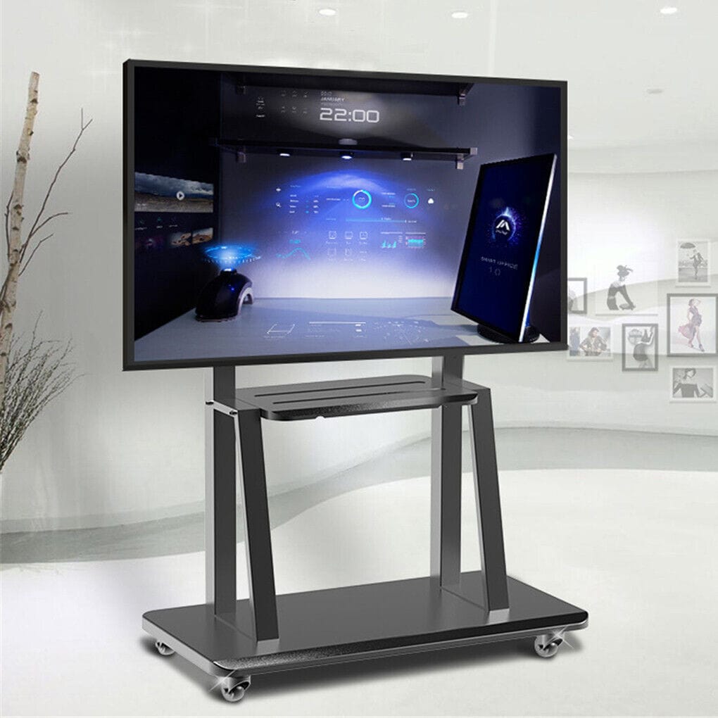 Mobile Tv Cart With Shelf 83x50x175cm