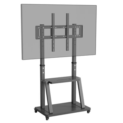 Mobile Tv Cart With Shelf 83x50x175cm