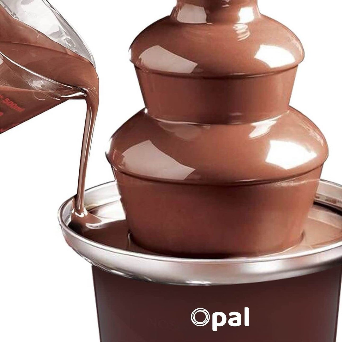 Electric Chocolate Fountain Stainless Steel 20x15x25cm