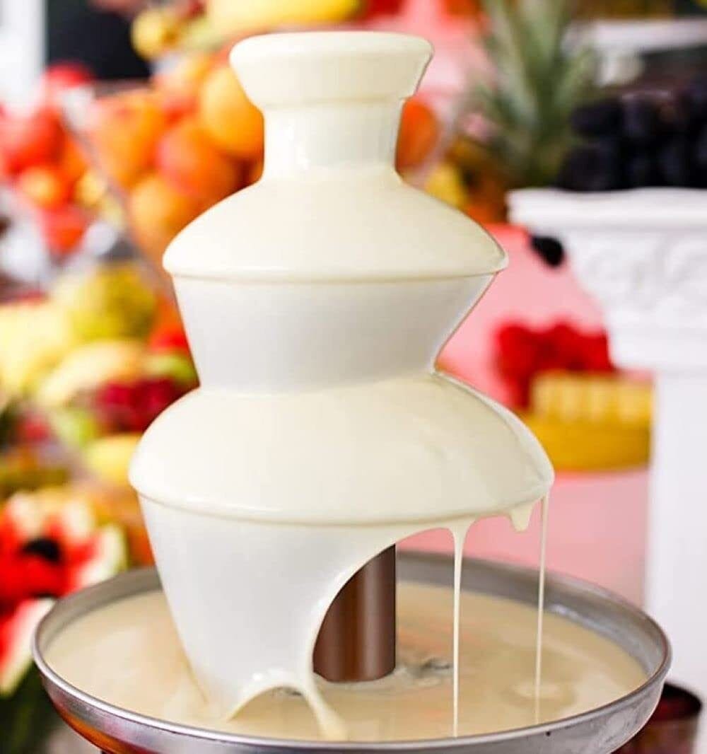Electric Chocolate Fountain Stainless Steel 20x15x25cm