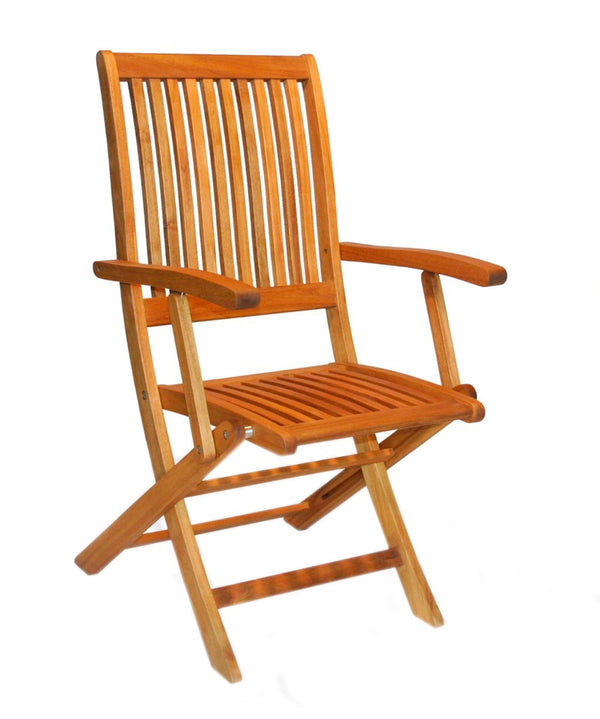  Espanyol Folding Wooden Armchair
