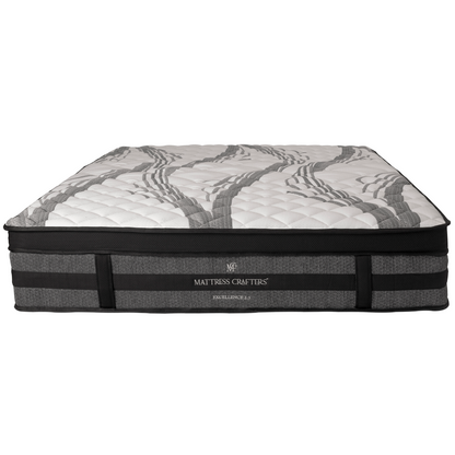 H&L 2.3 Excellence 7 Zone Pocket Spring Memory Foam Mattress-S/D/Q/K/KS