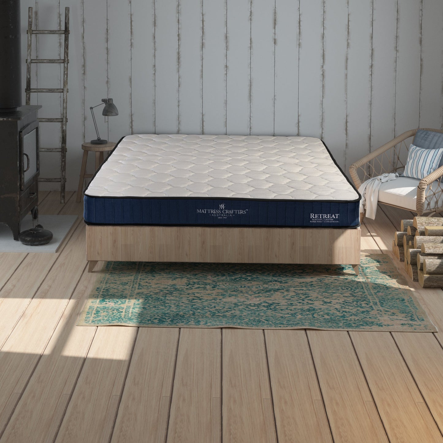 H&L High Density Foam hypoallergenic Inner Spring Mattress-S/Q/K