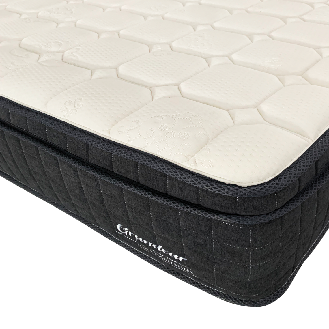 Natural Latex Foam 7 Zone Pocket Spring Mattress-S/D/Q/K/KS