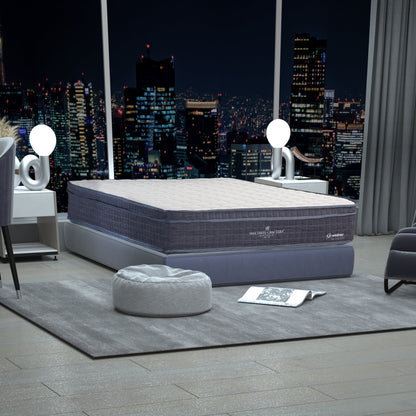 Natural Latex Foam 7 Zone Pocket Spring Mattress-S/D/Q/K/KS