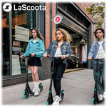 Lascoota Pulse Kick Push Commuter Scooter Teen Adult Plum