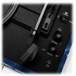 Cruiser Plus Bluetooth Turntable 3 Speed Indigo Blue