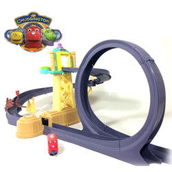 Motorised Training Yard Loop Ready To Play Set With Diecast Wilson