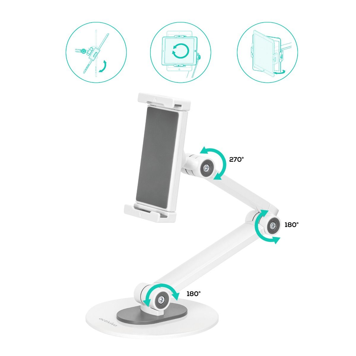 Ipad & Tablet Tabletop Stand