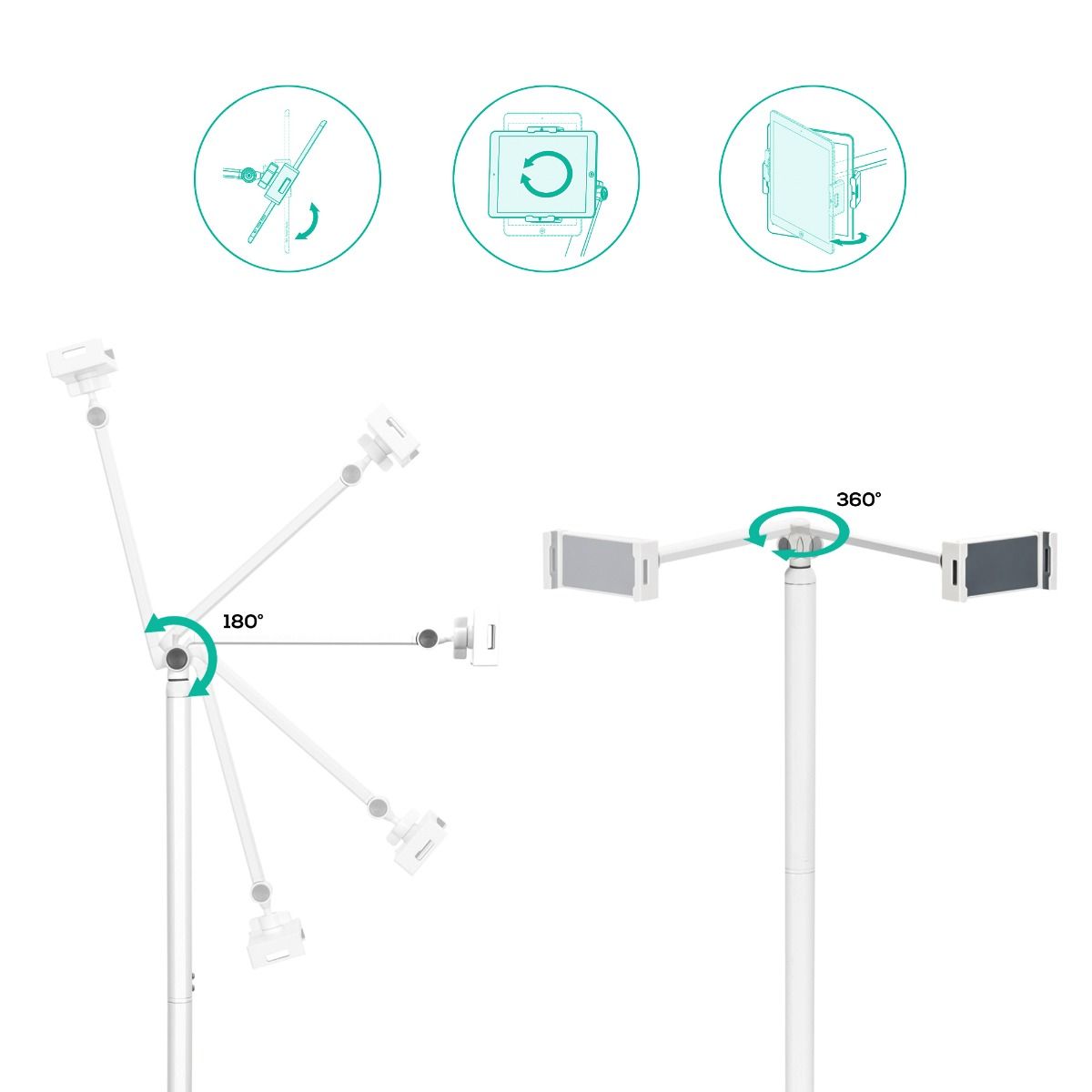 Ipad & Tablet Floor Stand