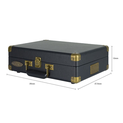 Mbeat Woodstock Ii Black Retro Bluetooth (Tx/Rx) Turntable