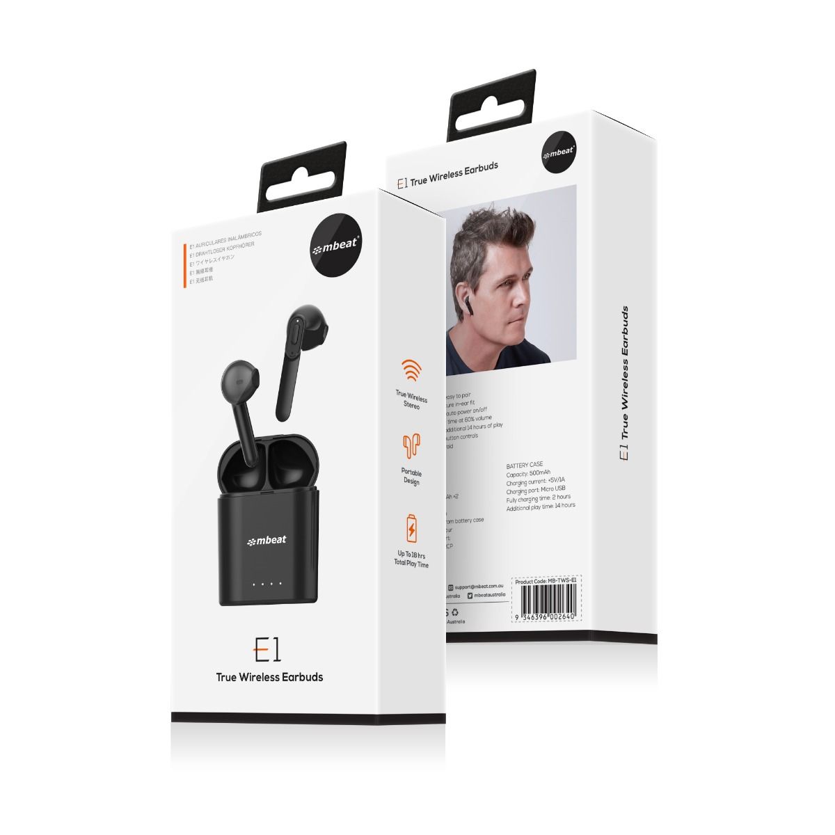 Mbeat E1 True Wireless Earbuds