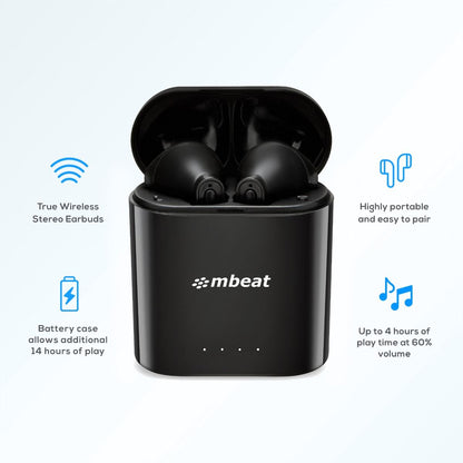 Mbeat E1 True Wireless Earbuds