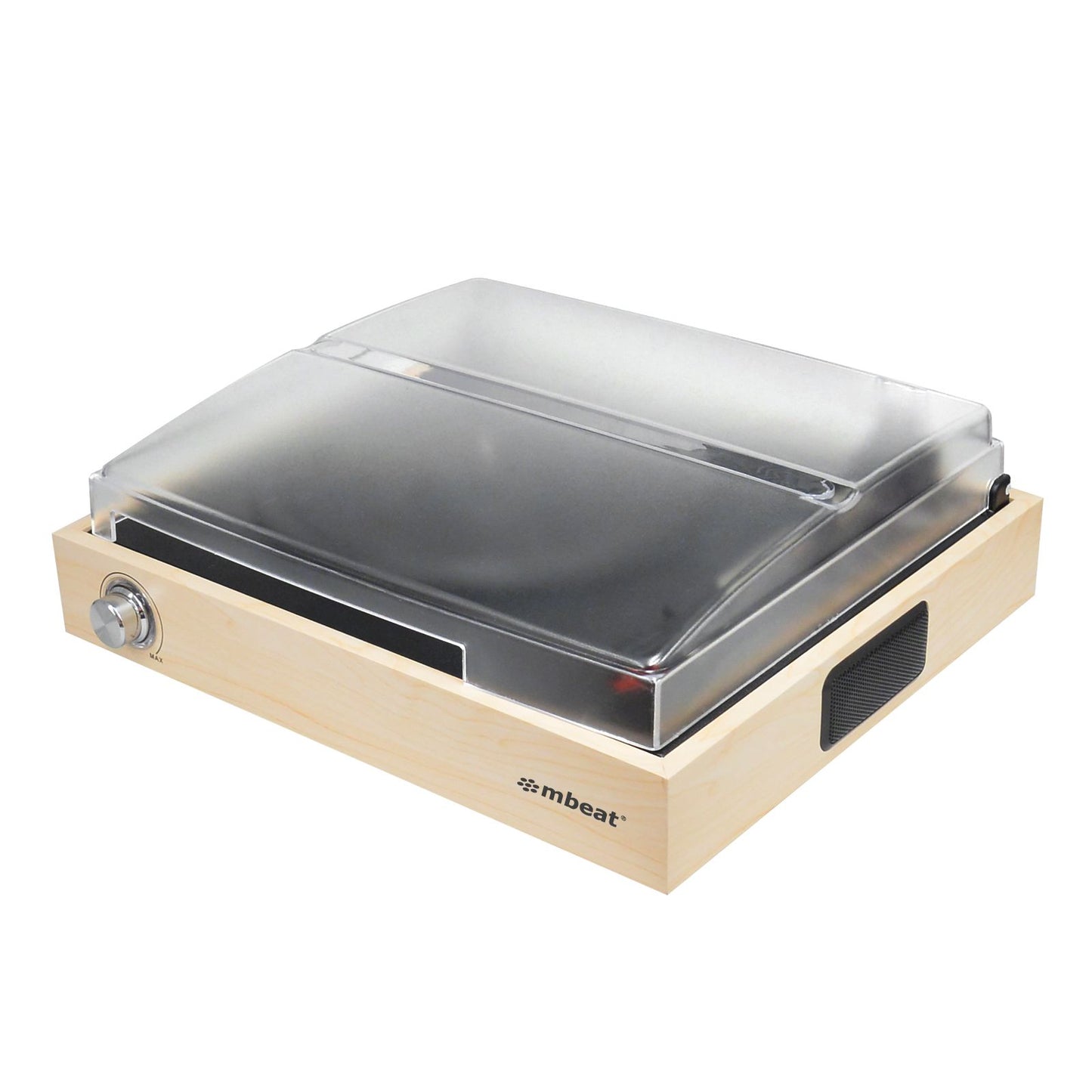 Mbeat Slim Wooden Style Usb Turntable