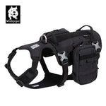 Whinhyepet Military Harness Black Xl