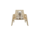 Kids Stackable Wooden Toddler Chair H25cm - 6 Pack