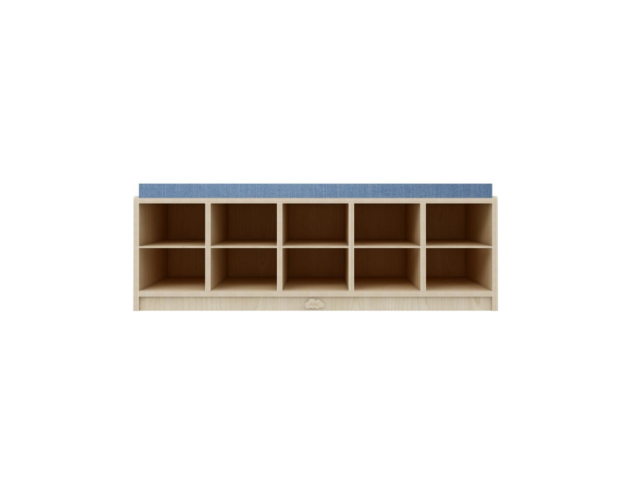 10 Cubbies Kids Shoes Storage Bench