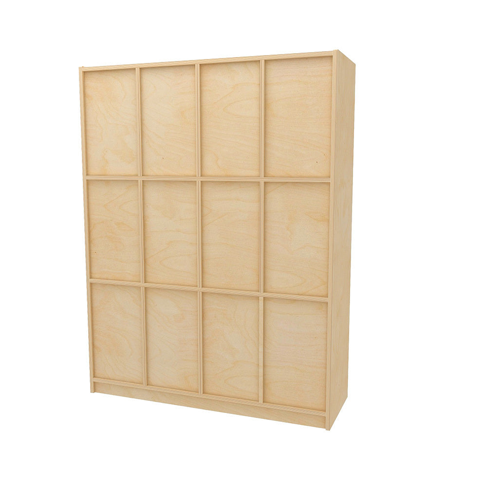 12 Cubbies Bag Locker Storage Cabinet