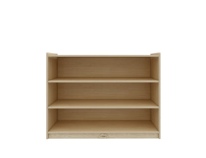 Kids 3 Shelf Wooden Bookcase Organiser Storage - H76cm