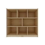 8 Cubby Cabinet Kids Bookshelf Organiser Storage - H91cm