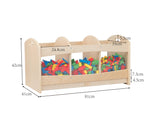 Wooden and Acrylic See Through Storage Cabinet Display Unit