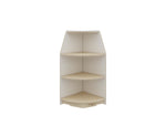 Goteborg Kids 3 Tier Corner Shelf Wooden Storage Cabinet
