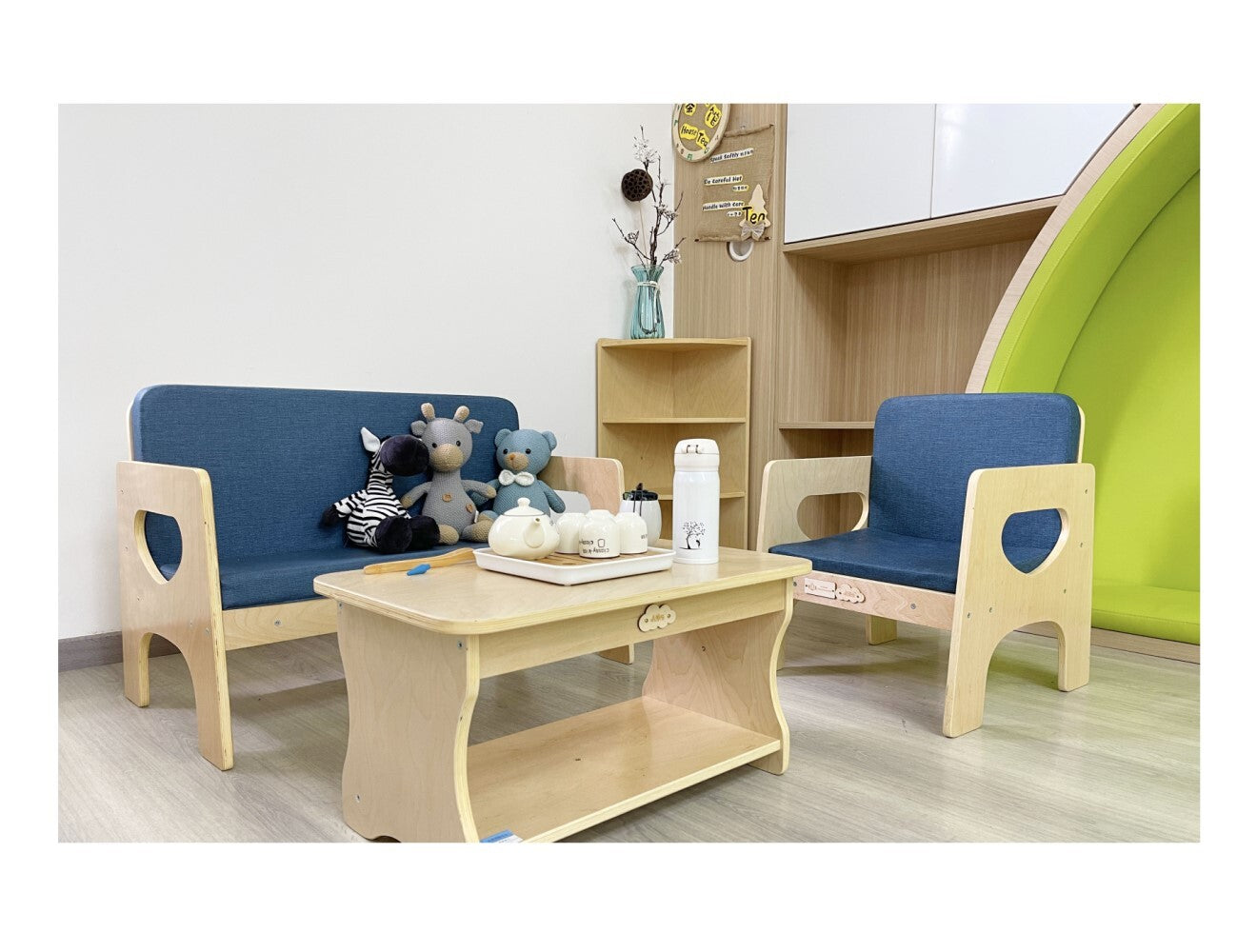 Goteborg Kids Armchair Double Seat Sofa