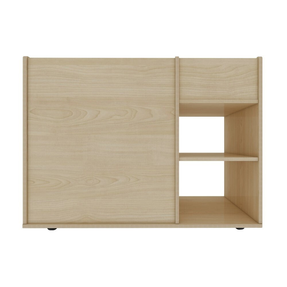 Wooden Art Craft Material Storage Cabinet Trolley
