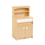 Kids Wooden Play Kitchen Cupboard - H83cm