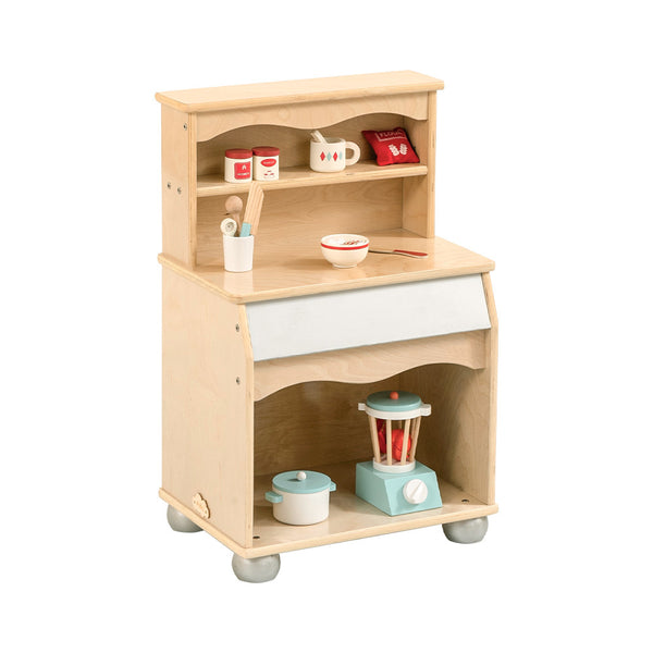  Toddler Play Kitchen Cupboard - H68cm