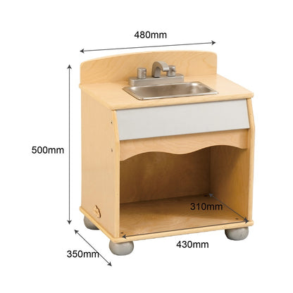Toddler Play Kitchen Sink - H50cm