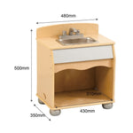 Toddler Play Kitchen Sink - H50cm
