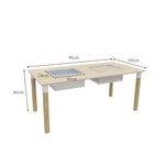 Kids Birch Activity and Sensory Tables