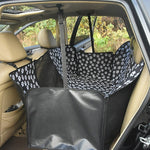 Waterproof Pet Car Seat Hammock with Mesh Window