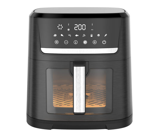 1700 Watts 10L Digital Air Fryer with Viewing Window Large Capacity