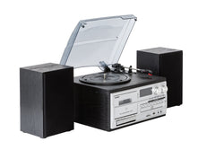 Black Audio System - Turntable, CD, Vinyl & Streaming