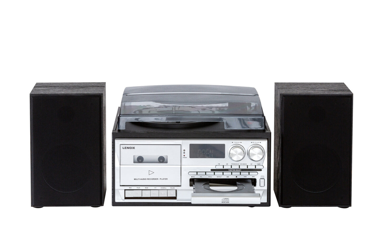 Black Audio System - Turntable, CD, Vinyl & Streaming