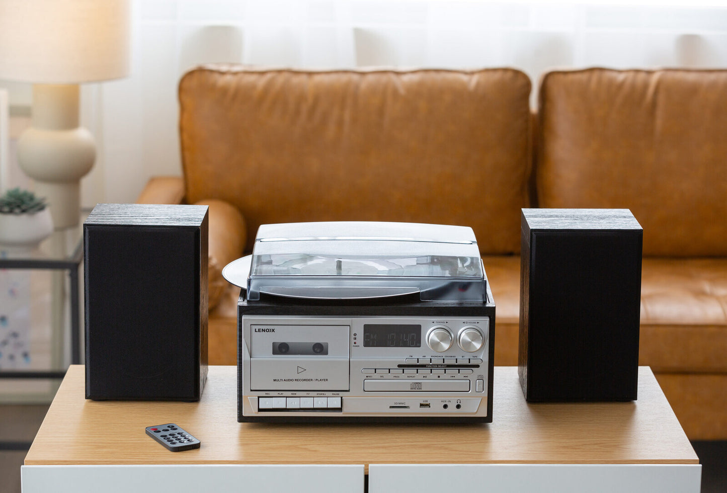 Black Audio System - Turntable, CD, Vinyl & Streaming